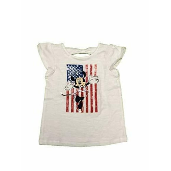 NWT Disney Minnie Mouse 12 Mos Bow back 4th July - Picture 4 of 4